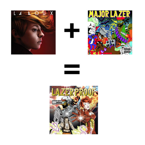 La Roux + Major Lazer = Lazerproof