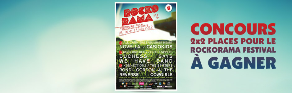 Concours : Gagnez 2×2 places pour le Rockorama Festival : Casiokids, La Sera, We Have Band, Summer Heart…