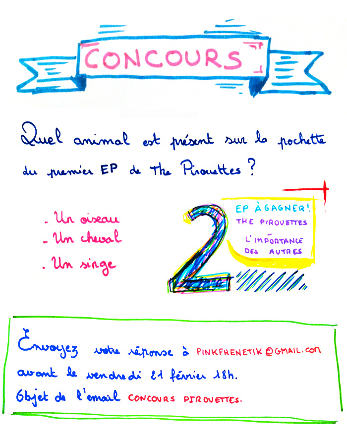 Concours : remportez l'EP - L'importance des autres - de The Pirouettes !