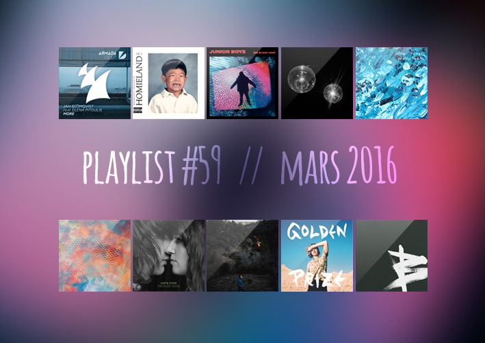 Playlist #59 : Jan Blomqvist, The Blaze, Paradis, Camp Claude, etc.