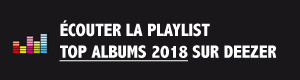 Ecouter la playlist Top Tracks 2016 sur Deezer