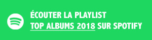 Ecouter la playlist Top Tracks 2016 sur Spotify