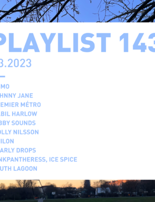 Playlist 143 : NEMO, Johnny Jane, Nabil Harlow, Dibby Sounds, Youth Lagoon, etc.