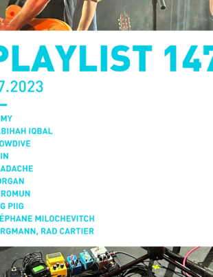 Playlist 147 : Romy, Nabihah Iqbal, Slowdive, Stéphane Milochevitch, etc.