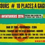 [CONCOURS] Gagnez 10 places pour le festival Les Aventuriers