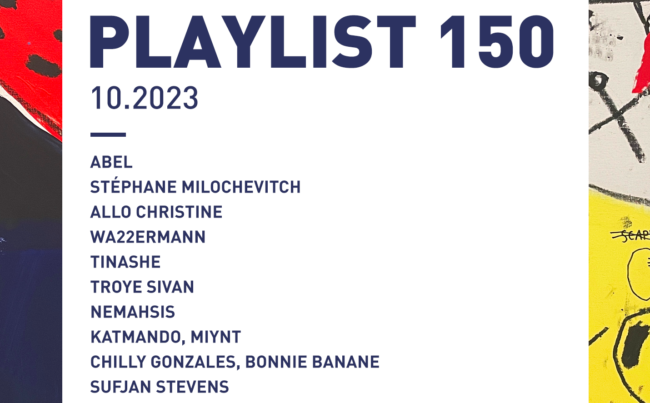 Playlist 150 : Abel, Stéphane Milochevitch, Tinashe, Sufjan Stevens, etc.